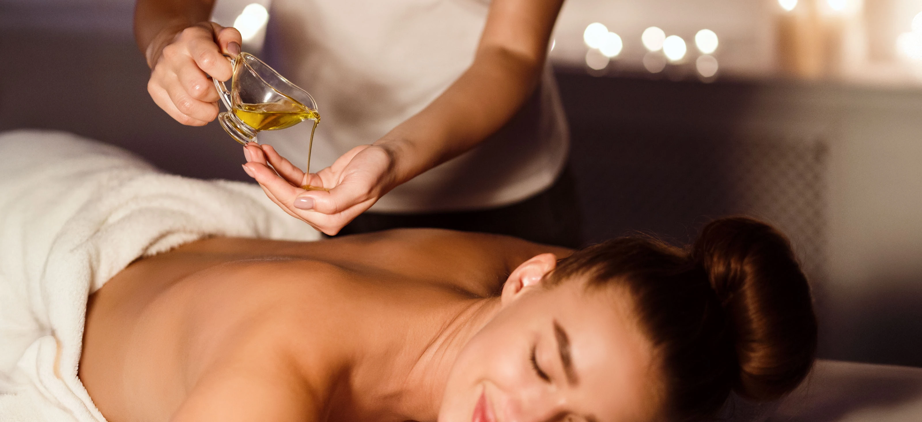 Gold oil massage