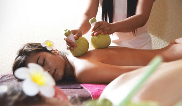Thai royal herbal massage