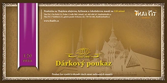 Gift voucher Thai Oil Masssage, Thai Herbal Massage or Chocolate Massage 120 min.